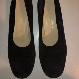 Bottega Veneta Chocolate Brown Suede Shoes